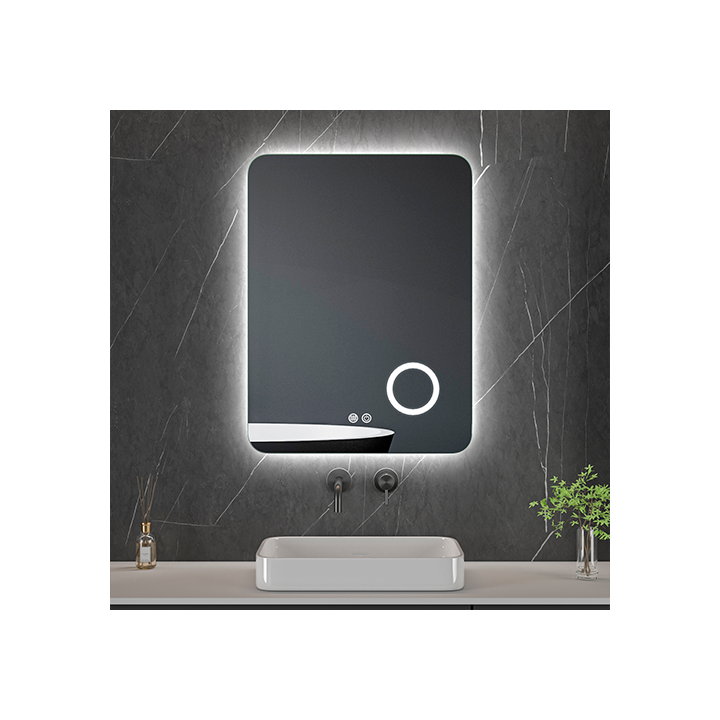 LED peegel GLOW, 80 x 60 cm