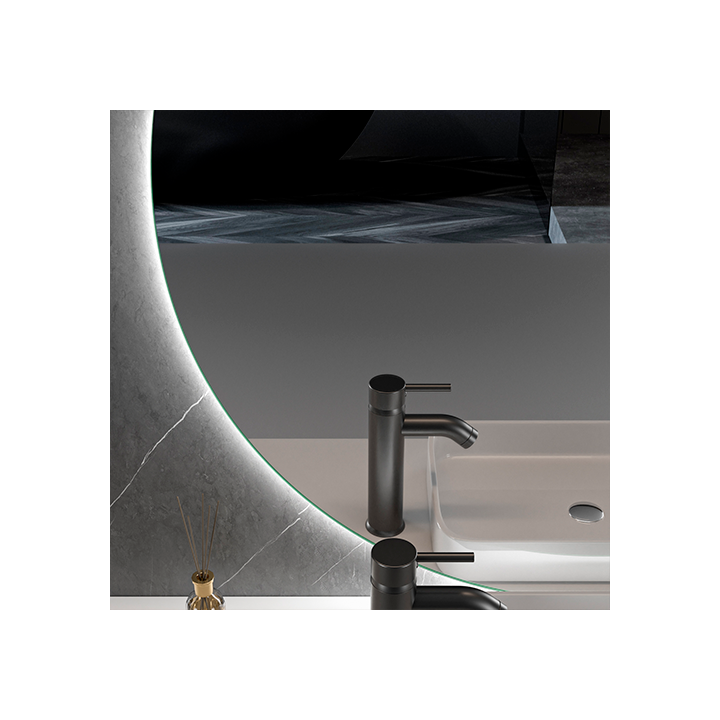 LED peegel PORTO, 100 x 120 cm