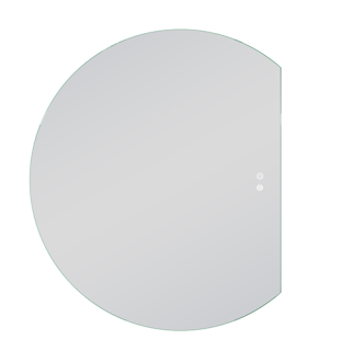 LED peegel PORTO, 100 x 120 cm