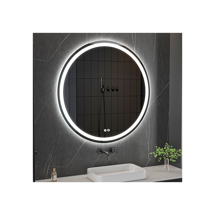 LED зеркало RONDO, Ø 100 cm