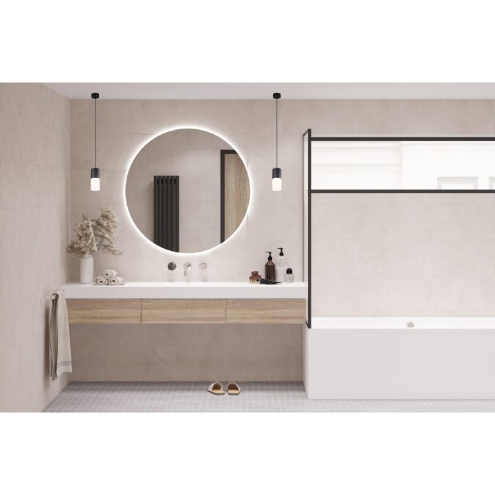 Зеркало Luna с LED подсветкой / Ø 100 cm