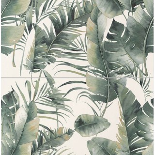 Burano Green Decor 60.8x61.8