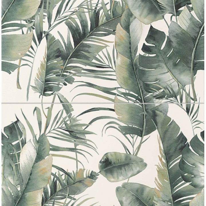 Burano Green Decor 60.8x61.8
