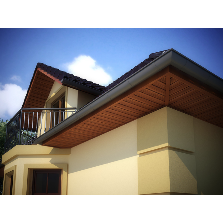 Soffit panel SV 07 Graphite (с перфорацией)