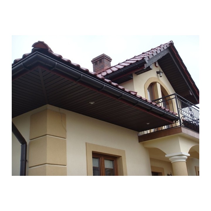Soffit panel SV 07 Graphite (с перфорацией)