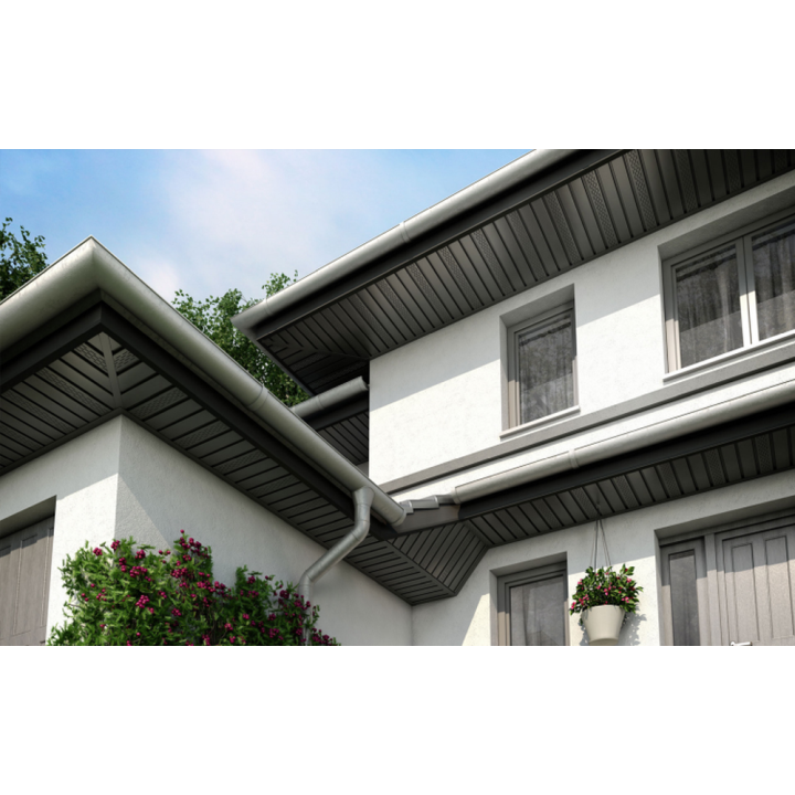 Soffit panel SV 07 Graphite (с перфорацией)