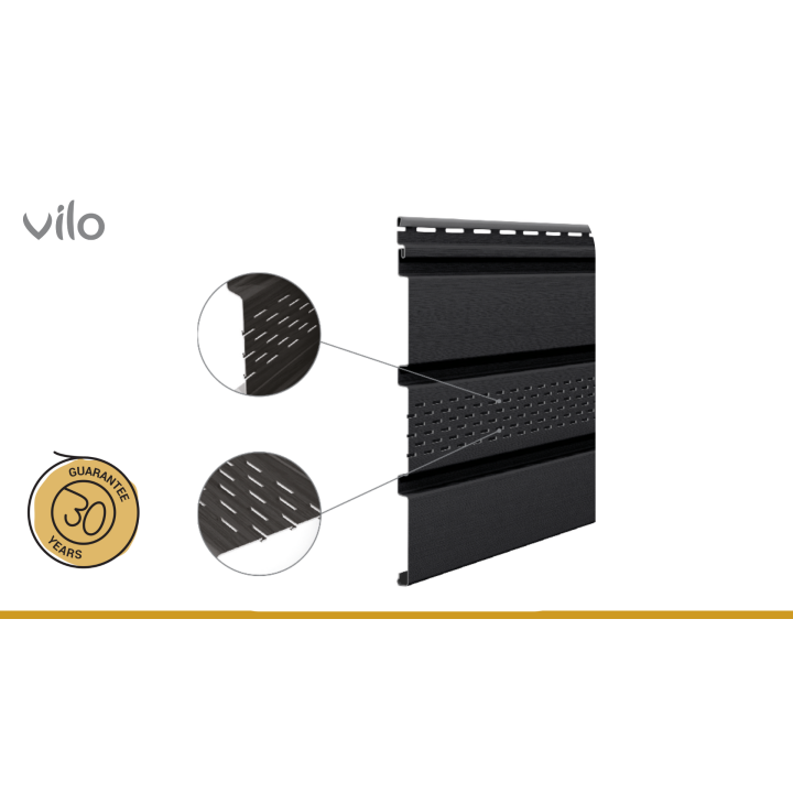 Soffit panel SV 07 Winchester oak (с перфорацией)