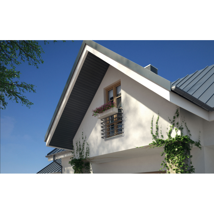 Soffit panel SV 08 Graphite