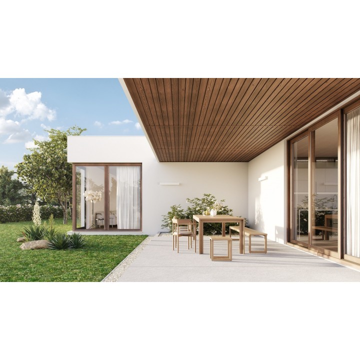 Soffit panel SV 09 Winchester oak (скрытая перфорация)