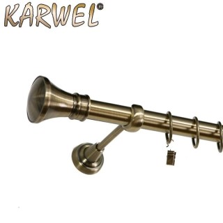 Kardinapuu Zeus 25/1 1,6m silinder kuldne