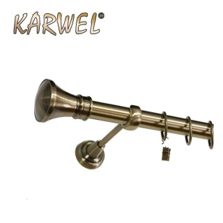 Kardinapuu Zeus 25/1 2,4m silinder kuldne