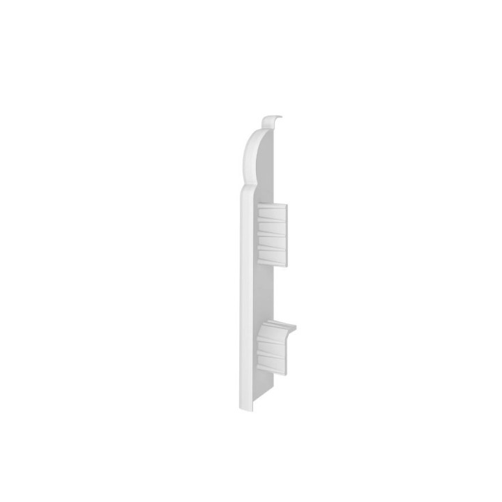 Ots põrandaliistule Espumo ESP301 valge 1+1tk