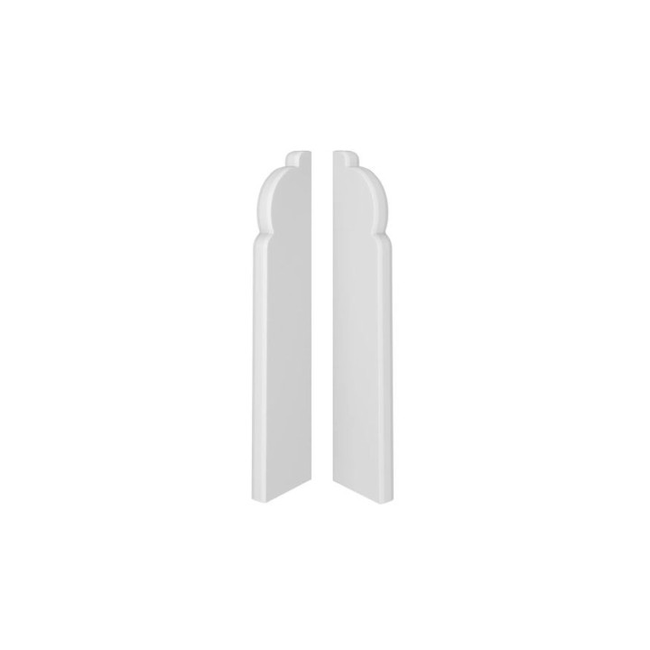 Ots põrandaliistule Espumo ESP301 valge 1+1tk