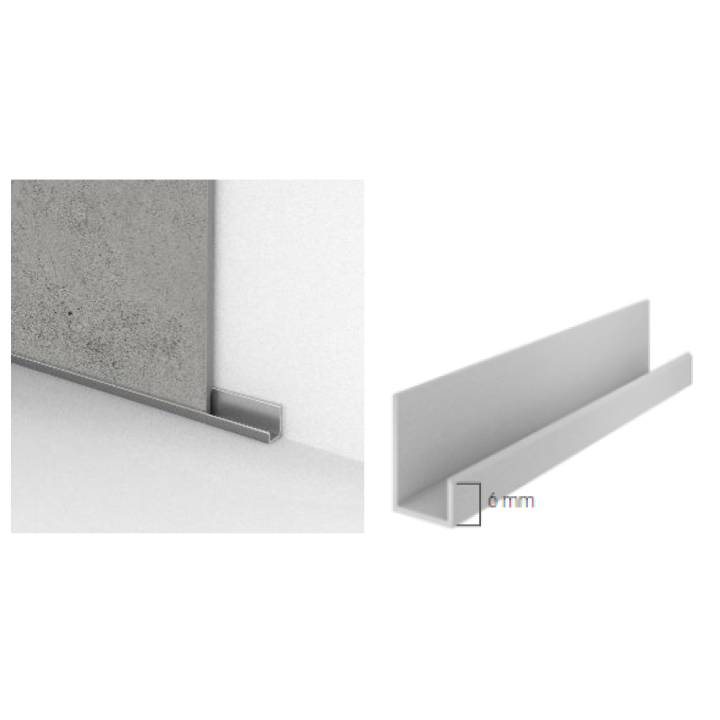 Kerradeco A-01 STARTER TRIM SILVER 2,7m