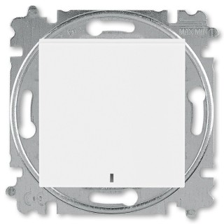 ABB Levit Выключатель + LED белый 3559H-A01446 03W