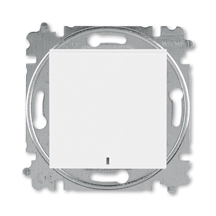 ABB Levit Выключатель + LED белый 3559H-A01446 03W