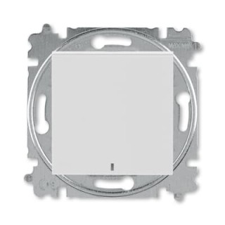 ABB Levit Выключатель + LED серый/белый 3559H-A01446 16W