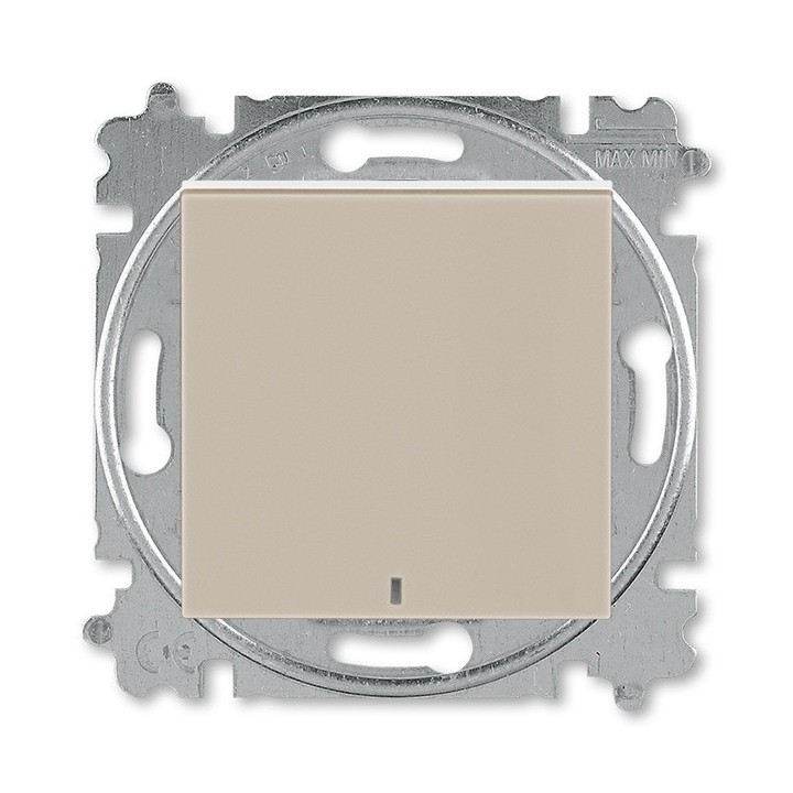 ABB Levit Выключатель + LED кофе/белый 3559H-A01446 18W