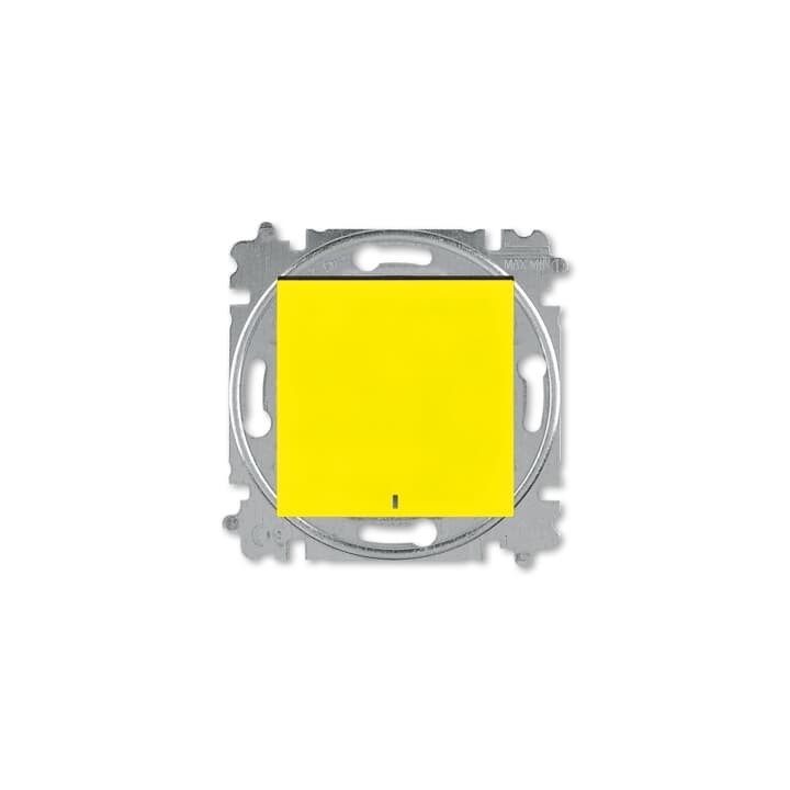 ABB Levit Выключатель + LED желтый/черный 3559H-A01446 64W