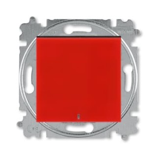 ABB Levit Выключатель + LED красный/черный 3559H-A01446 65W