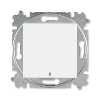 ABB Levit Выключатель + LED жемчужный/белый 3559H-A01446 68W
