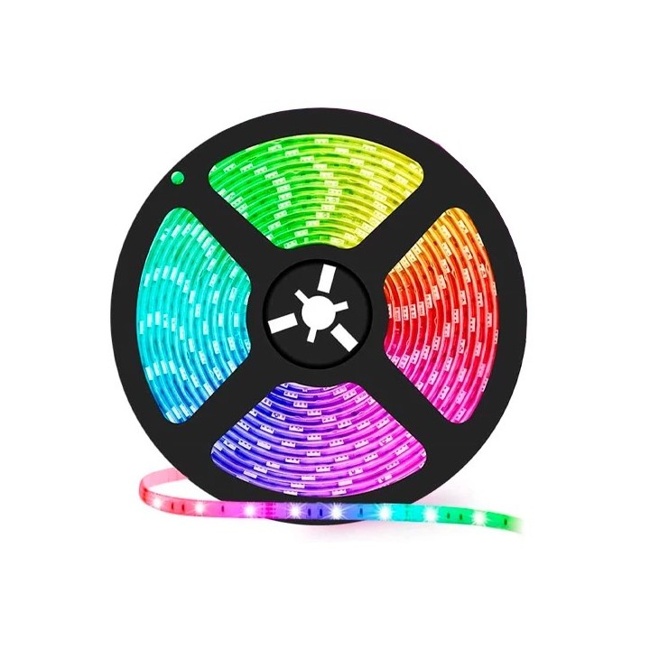 LED-riba 5050, RGB, IP20, 12V, 14,4W,  5m
