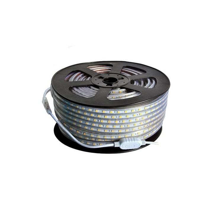 220V LED-riba kõrgepinge IP67 soe valge 8W