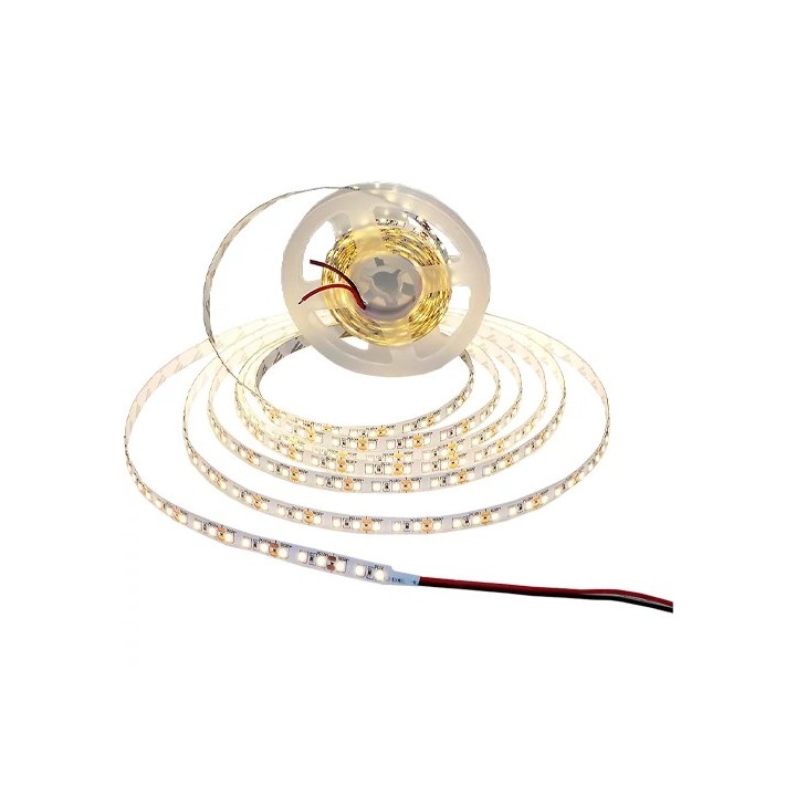 LED-riba 2835, 4000K, IP20, 12V, 9,6W, 5m