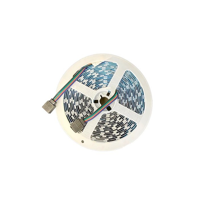 LED-riba 5050, 3000K + 4000K, IP20, 12V, 14,4W, 5m