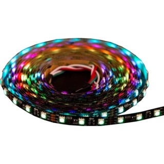 Adresseeritav LED-riba WS2811, digitaalne RGB, IP20, 12V, 14W, 5m