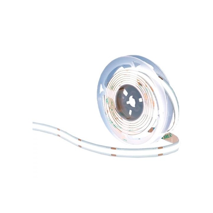 LED-riba COB 6000K, IP20, 12V, 8W, 5m