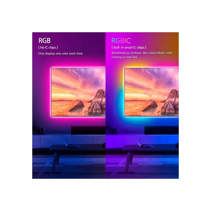 LED-riba HDMI-pordiga 55–65-tollise diagonaaliga teleri taustvalgustuseks