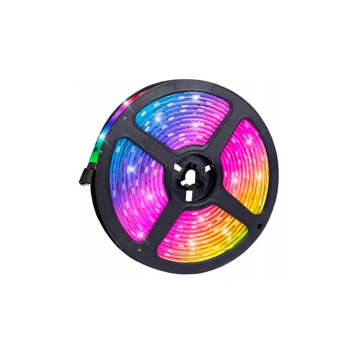 LED-riba 5050, RGB, IP20, 12V, 14,4W, 5m