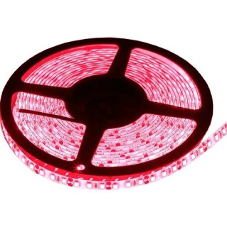 Veekindel LED-riba punane, IP68, 12V, 12W, SMD5050, 5m