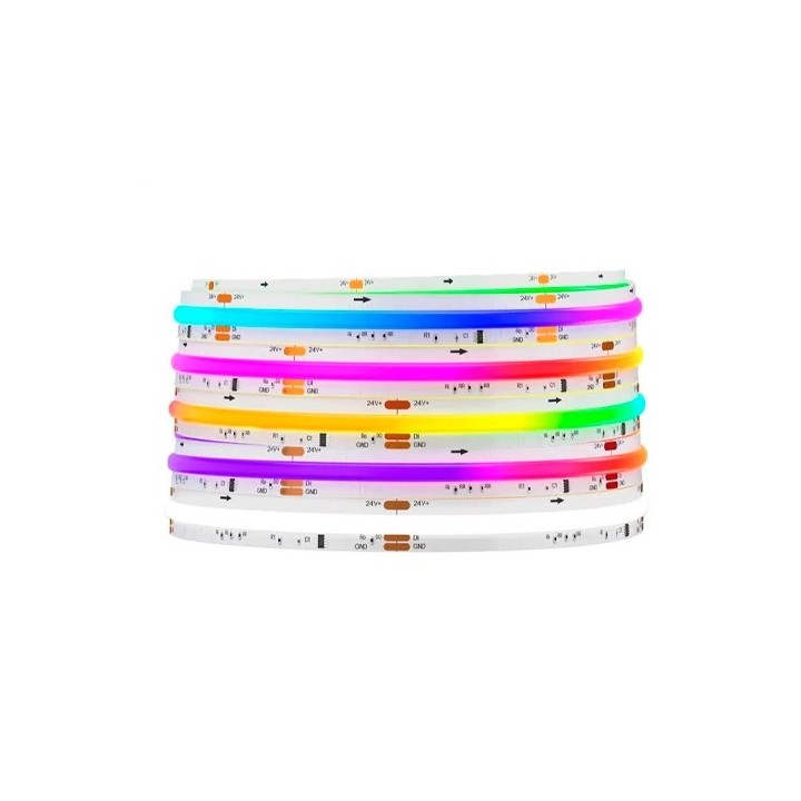 LED лента COB, RGBW, IP20, 24V, 19W, Professional, 5m
