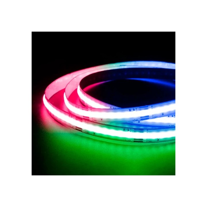 LED лента COB RGB, IP66, 24V, 15W, 5m