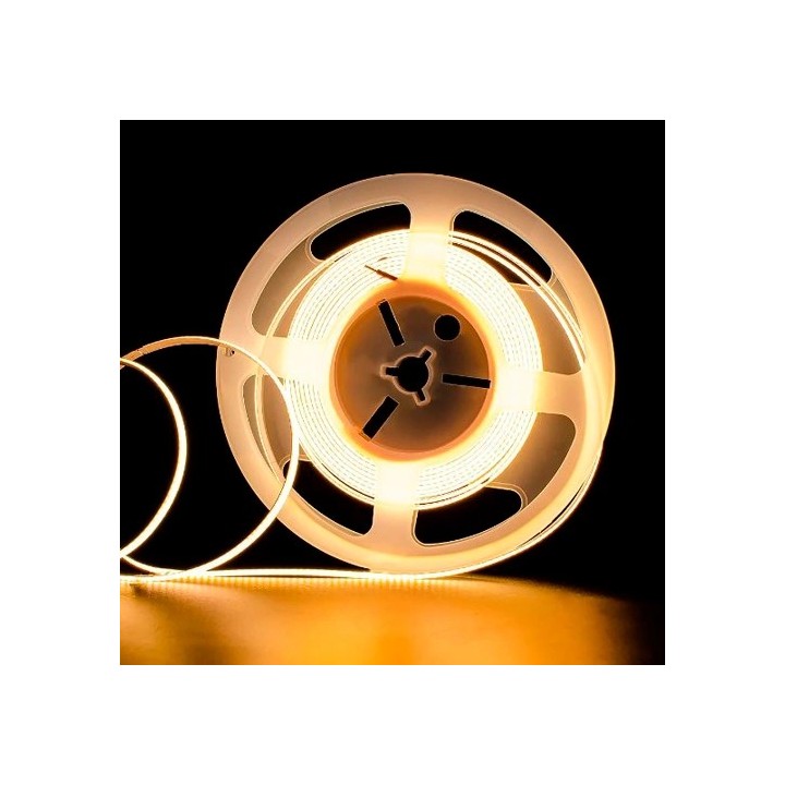 LED лента COB с пультом 3000K, IP20, 24V, 6,6W, 5m