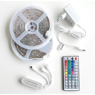 LED-riba komplekt 5050 10m RGB IP65 22W WIFI + muusikakontroll