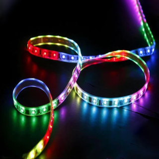 LED-riba vanni ja sauna jaoks 2835, RGB, IP68, 24V, 14W, 5m