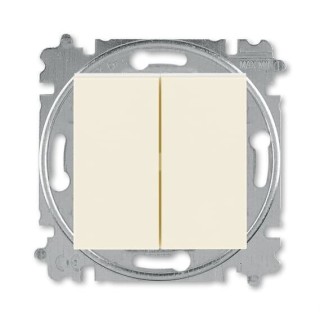 ABB Levit Grupisurulüliti (1/0+1/0) beež/valge 3559H-A87445 17W