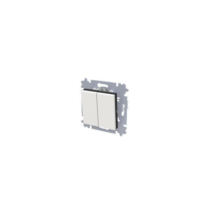 ABB Levit Grupisurulüliti (1/0+1/0), valge/ must, 3559H-A87445 62W
