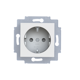 ABB Levit Pistikupesa hall/valge 5520H-A03457 16W