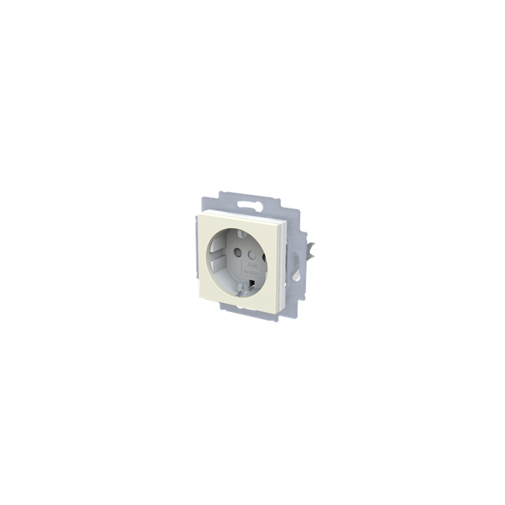 ABB Levit Розетка бежевый/белый 5520H-A03457 17W