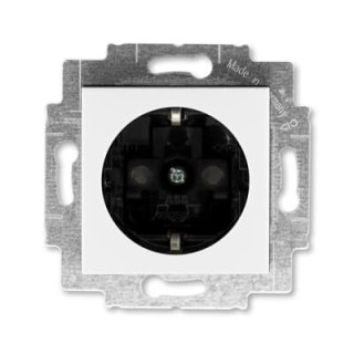 ABB Levit Pistikupesa valge/ must 5520H-A03457 62W