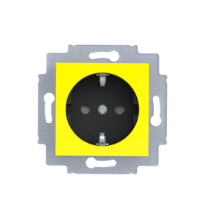 ABB Levit Pistikupesa kollane/must 5520H-A03457 64W