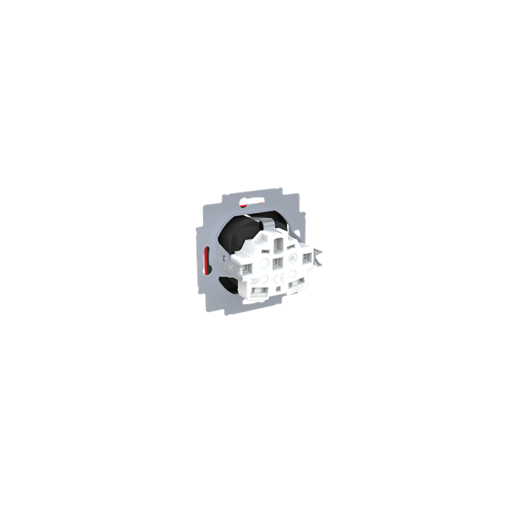 ABB Levit Pistikupesa punane/must 5520H-A03457 65W
