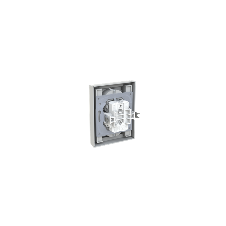 ABB Levit 2-ne pistikupesa valge/valge 5522H-C03457 03W