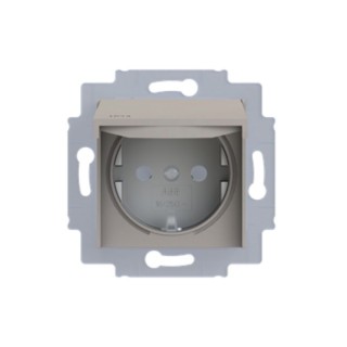 IP44 ABB Levit Pistikupesa macchiato/valge 5520H-A03997 18W