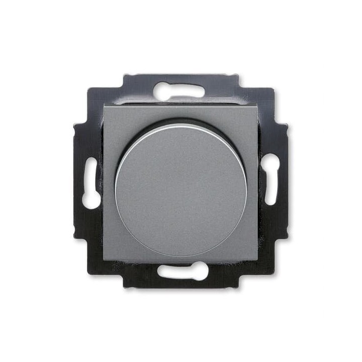 ABB Levit Pööratav valgusregulaator teras/must  3294H-A02247 69W