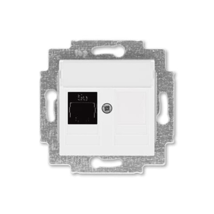 ABB Levit arvutipesa RJ-45 sisud (Cat.5)+kate